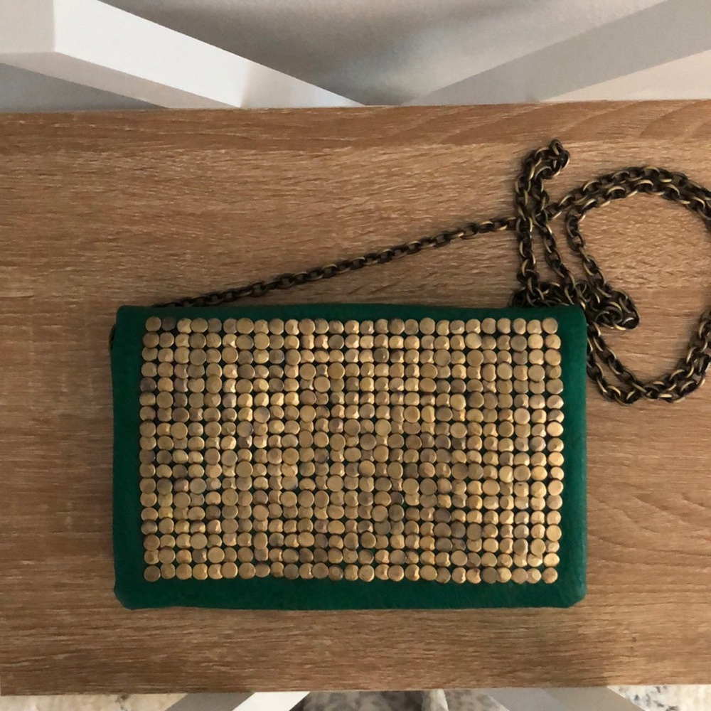 Francesca’s Jade clutch